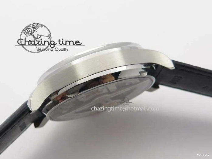 MIROTIME 0203 Portuguese Real PR IW500106 ZF 1:1 Best Edition Grey Dial On Black Leather Strap A52010 V Versatile 7306